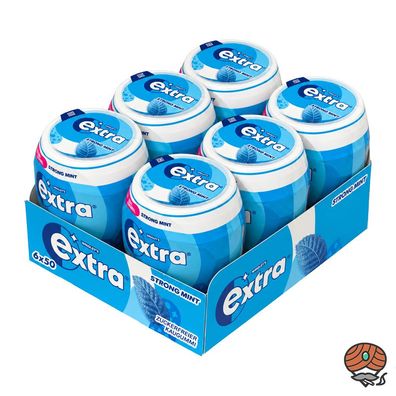 Wrigley´s Extra Professional Fresh Strong Mint Kaugummi 6x 70g