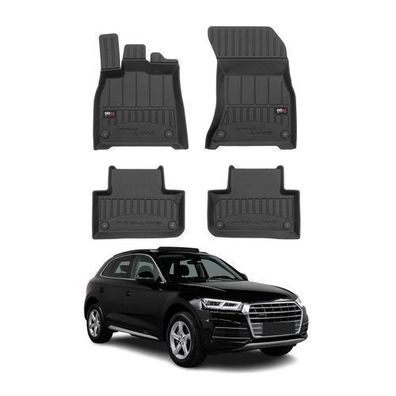 2017-2024 Audi Q5 FY Fußmatten TPE Schwarz 4 tlg