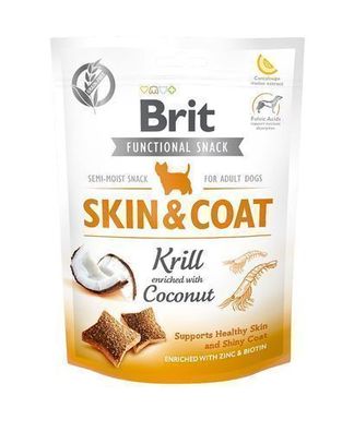 Brit Care DOG Functional SNACK SKIN&COAT KRILL 150 g