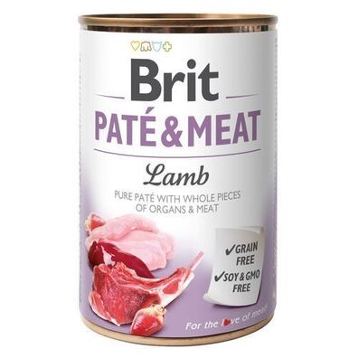 BRIT PATE & MEAT LAMB 800 g Dose