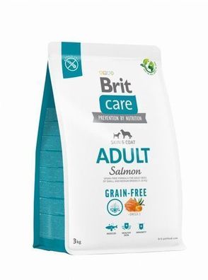 Brit Care Grain-Free Adult Salmon & Potato 3kg - Trockenfutter für Hunde