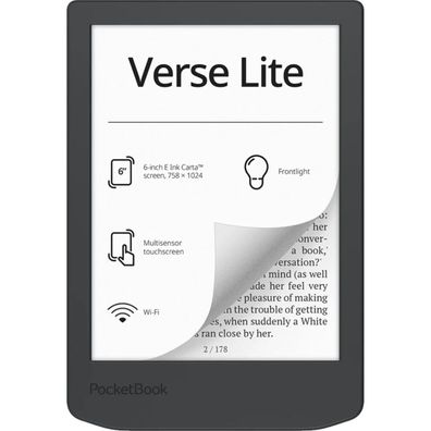PocketBook Verse Lite Midnight Grey