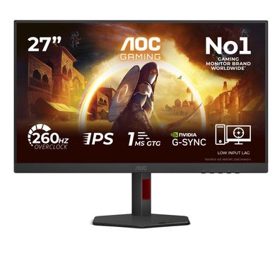 AOC 68,6cm (27"), 27G4ZR 16:09 2xHDMI+DP lift black/red