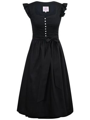 Dirndl Eugendorf 70cm Länge schwarz - Größe : 34