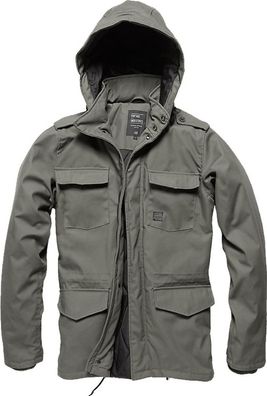 Vintage Industries Winterjacke Darren Parka Grey
