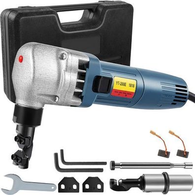 VEVOR Blechknabber elektrisch 380 W 1,8 mm 1800 U/min Schneidkopf 360 Grad