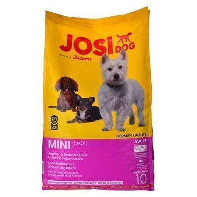 Josera JosiDog Mini Trockenfutter für Hunde 10 kg