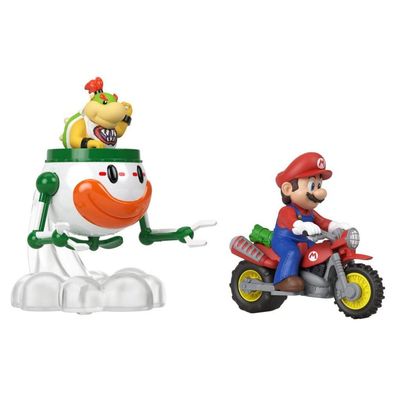 Super Mario Hot Wheels Die-Cast Fahrzeuge 2er-Pack 1/64 Mario & Bowser Jr