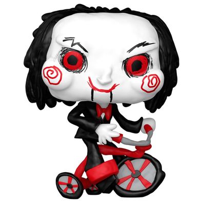 POP-Figur Saw Billy auf dem Fahrrad