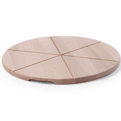 Pizzaschneidebrett aus Holz, 40 cm - Hendi 505564