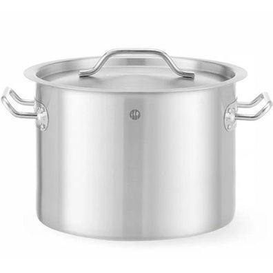 Budget Line mittelgroßer Topf mit Deckel 9 l 250x180 - Hendi 832820