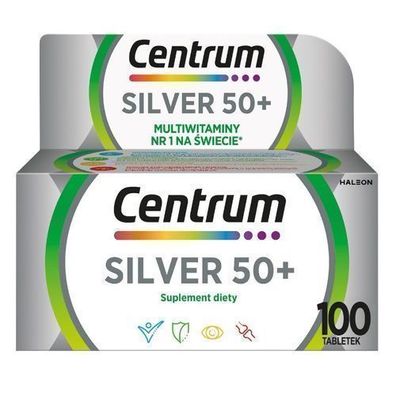Centrum Silver 50+ Multivitamin-Komplex, 100 Tabletten