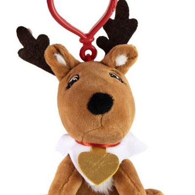 Manó The Elf Pets 3D plüss figura akasztóval, táskadísz 13 cm