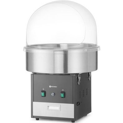 Zuckerwattemaschine ohne Deckel, 52 cm, 1130 W - schwarz