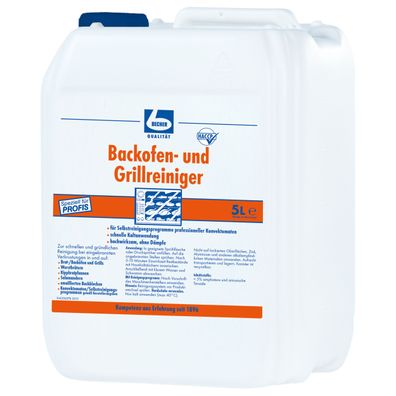 DR. BECHER Backofen- und Grill Reiniger 5L