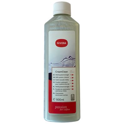 Nivona CreamClean Flüssig-Reiniger 500 ml - Milchsystemreiniger, Milchschlauch