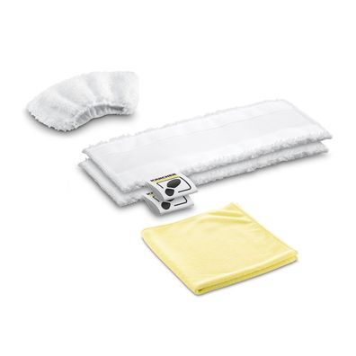 Kärcher Mikrofaser-Tuchset Küche für Dampfreiniger - Bodentücher, Überzug
