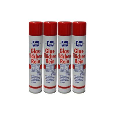 4 x DR. BECHER Glasflächen Rein 500ml