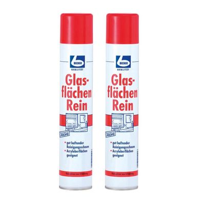 2 x DR. BECHER Glasflächen Rein 500ml