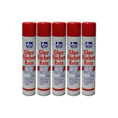 5 x DR. BECHER Glasflächen Rein 500ml