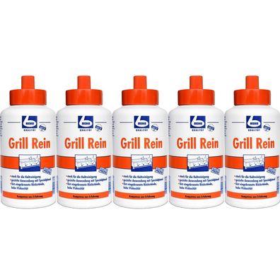 5 x DR. BECHER Grill Rein 1L