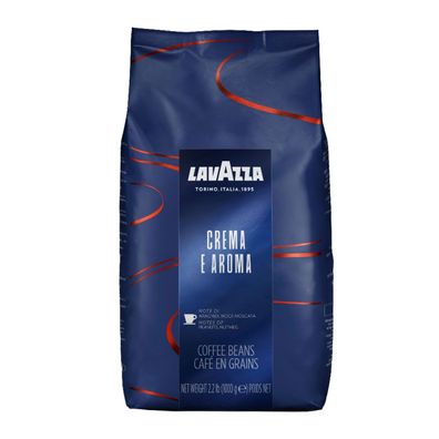 Lavazza Classics Crema e Aroma ganze Bohnen 1 kg - Kaffeebohnen, Bohnenkaffee