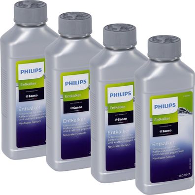 Philips Saeco CA6700 Entkalker 4 x 250 ml - Entkalker für Kaffeevollautomat