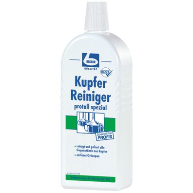 Dr. Becher Kupfer Reiniger 500 ml - Metallreiniger für kratzerfreie Reinigung