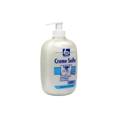 Dr. Becher Creme Seife Pumpflasche 500 ml - cremige Flüssigseife, Handseife