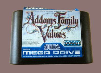 Addams Family Values Sega Mega Drive