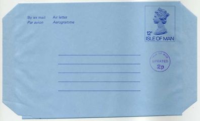ISLE OF MAN Ganzsache Nr LB 18 Ungebraucht UMSC X7C7A5A