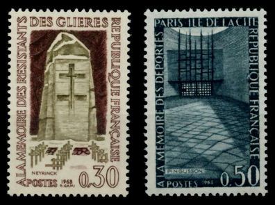 Frankreich 1963 Nr 1430-1431 postfrisch S028C36