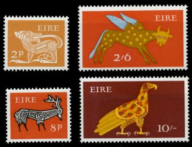 IRLAND Nr 212A+218 + 223 + 225 postfrisch TS S0374EA