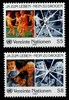 UNO WIEN Nr 71-72 postfrisch X92A362