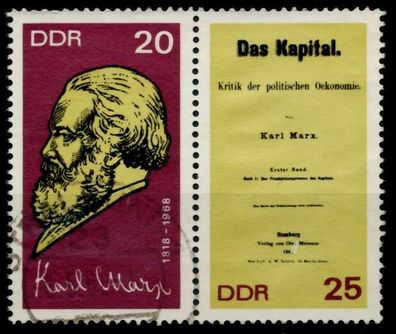 DDR Zusammendruck Nr WZd193 gestempelt WAAGR PAAR X92E772