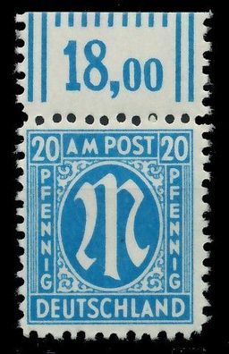 BIZONE AM-POST Nr 26bAz postfrisch ORA X81E672