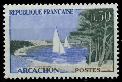 Frankreich 1961 Nr 1366 postfrisch S25CC06