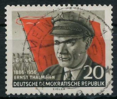 DDR 1956 Nr 520AXI gestempelt X96585A