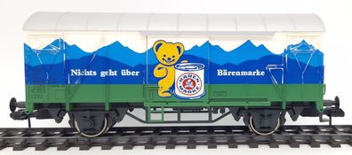 Maerklin 5833 Gedeckter Güterwagen Bärenmarke m. OVP Spur 1