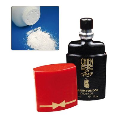 Parfüm für Haustiere Chien Chic Hund Talkum-Puder (30ml)