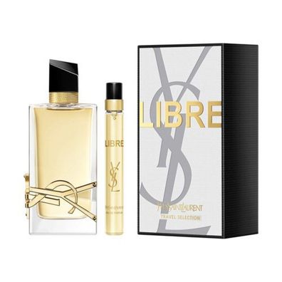 Libre Set für Frauen Eau de Parfum nachfüllbar 90 ml + Eau de Parfum Miniatur 10