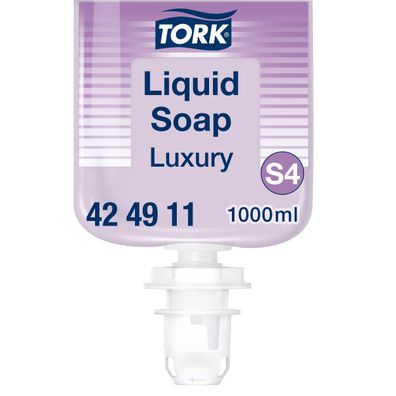 Tork luxuriöse Flüssigseife S4 Blütenduft 6 x 1000 ml Perlglanz 424911