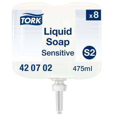 Tork Sensitive Hand Mini Flüssigseife S2 8 x 475 ml 420702