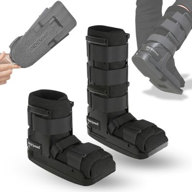 INDESmed Gehschiene Walkerstiefel V.3 Frakturstiefel verstellbar Gr. 37-46