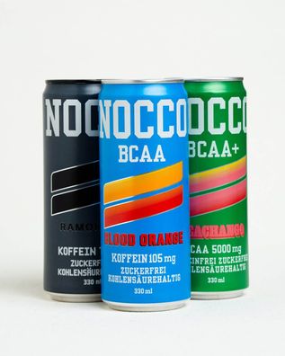 NOCCO BCAA Drink - Variety Pack 3er 3 Dosen
