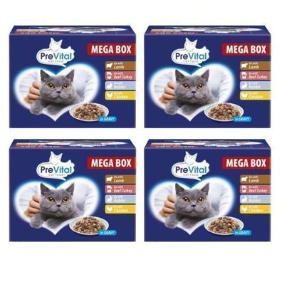 Prevital Lamm Rind Kaninchen Huhn 96 x 100 g