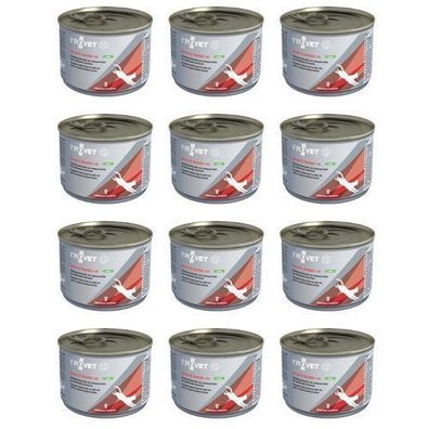 TROVET Renal & Oxalate RID Lamm - Nassfutter für Katzen - 12 x 200 g