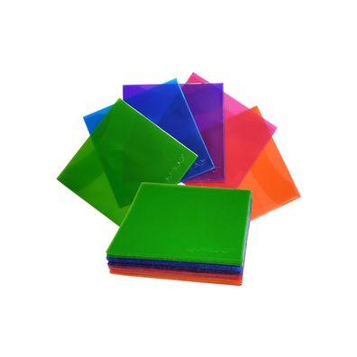 Quvido CD/DVD/Blu-Ray PP Schutzhüllen, 50 Stück Color-Mix - Hüllen zur Ablage