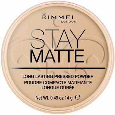 Stay Matte Long Lasting Pressed Powder (004 Sandstorm) 14 g