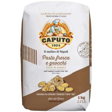 Caputo Pasta Fresca e Gnocchi Mehl 5 x 1 kg (5 kg) - Weizenmehl für Pasta
